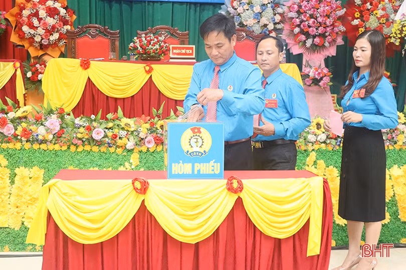 Đại hội điểm Công đoàn cơ sở xã Nam Phúc Thăng