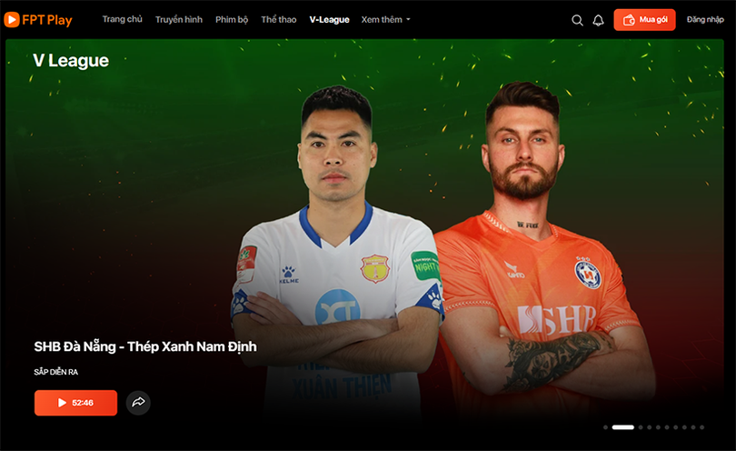 Xem trực tiếp Hồng Lĩnh Hà Tĩnh tại V.League ở đâu?