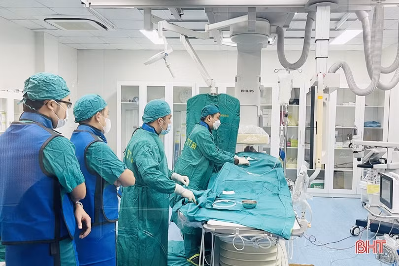 Bệnh viện Đa khoa tỉnh Hà Tĩnh làm chủ kỹ thuật chụp mạch máu não bằng DSA