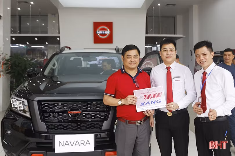 Nissan Hà Tĩnh tổ chức sự kiện lái thử xe Nissan Kicks, Almera và Navara