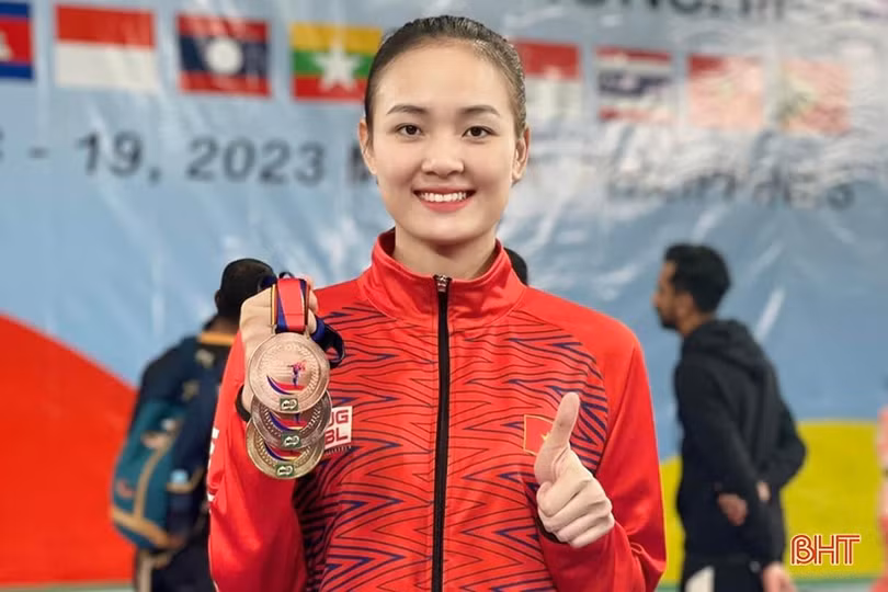 Ngôi sao” triển vọng của karate Hà Tĩnh