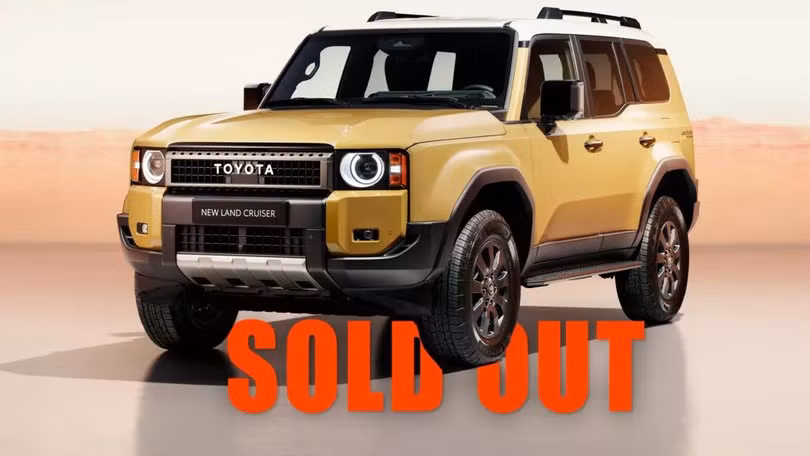 1.000 chiếc SUV Toyota Land Cruiser 2024 đầu tiên bán hết sau 30 phút