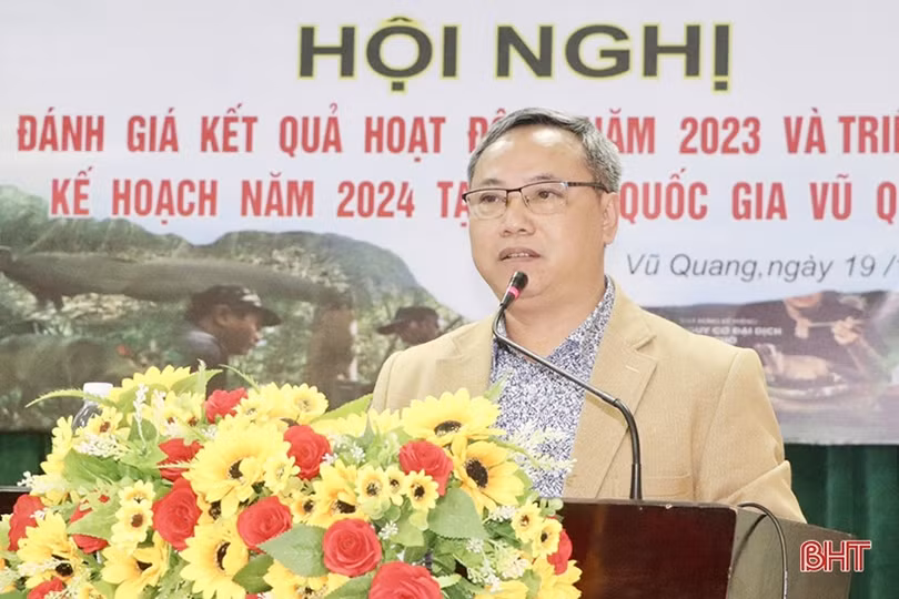 Lắp 85 điểm bẫy ảnh giám sát đa dạng sinh học tại Vườn Quốc gia Vũ Quang