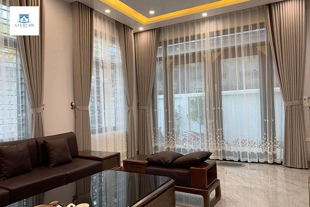 5 mẫu rèm cửa phòng khách sang trọng vạn người mê