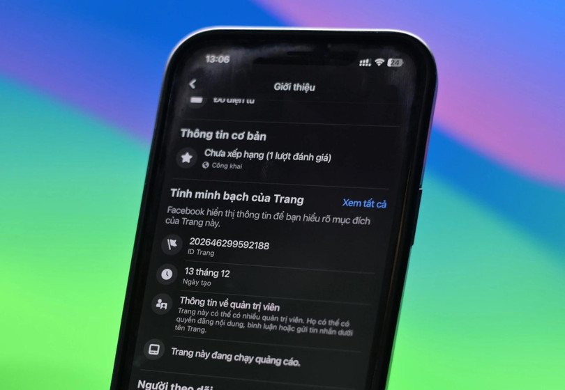 Trang tạo giả mạo lập được 6 ngày, chạy quảng cáo tiếp cận hàng chục nghìn người. Ảnh: Hùng Phi. Lý do Facebook tràn ngập quảng cáo đồi trụy, loa Marshall giả