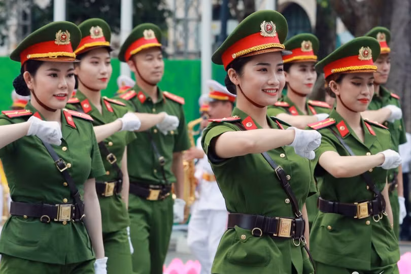 Hệ thống cấp bậc hàm sĩ quan, hạ sĩ quan Công an nhân dân mới nhất