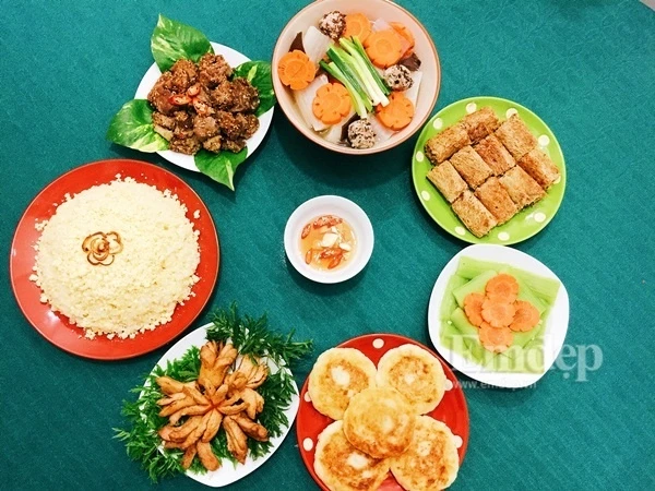 mam com cung ram thang 7 dep mat ma cuc ki nhanh gon