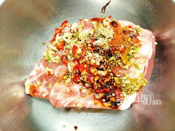 hoc ngay bi kip uop suon nuong sa ot sieu ngon sieu don gian