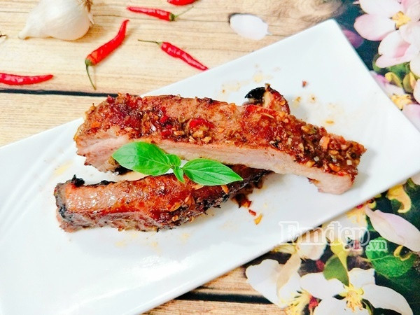 hoc ngay bi kip uop suon nuong sa ot sieu ngon sieu don gian