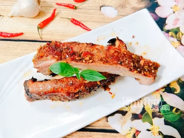 hoc ngay bi kip uop suon nuong sa ot sieu ngon sieu don gian