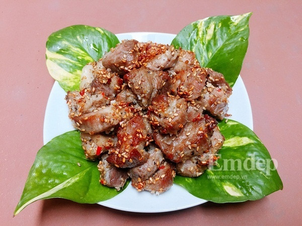 cach uop thit nuong vung dam da huong vi ngon den mieng cuoi cung