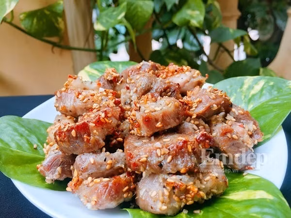 cach uop thit nuong vung dam da huong vi ngon den mieng cuoi cung