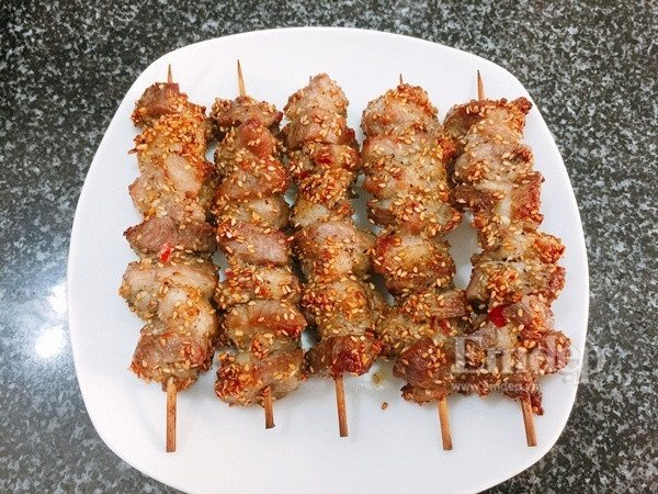 cach uop thit nuong vung dam da huong vi ngon den mieng cuoi cung