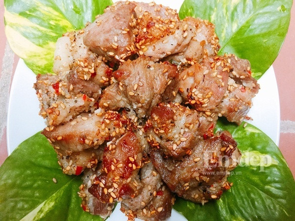 cach uop thit nuong vung dam da huong vi ngon den mieng cuoi cung