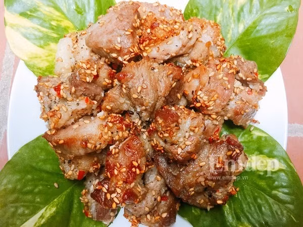 cach uop thit nuong vung dam da huong vi ngon den mieng cuoi cung