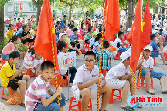 ron rang truoc ngay khai giang nam hoc moi