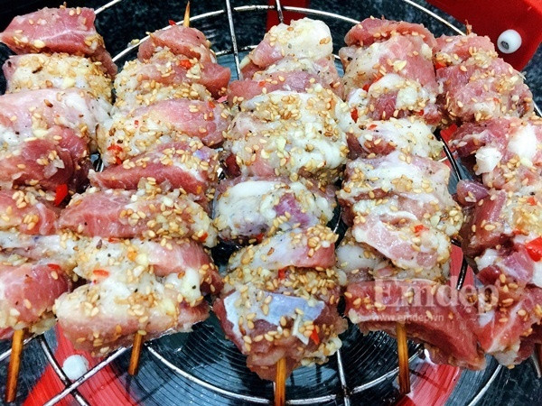 cach uop thit nuong vung dam da huong vi ngon den mieng cuoi cung