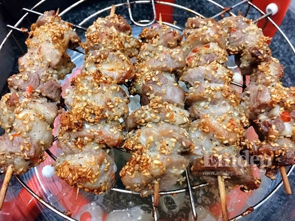 cach uop thit nuong vung dam da huong vi ngon den mieng cuoi cung