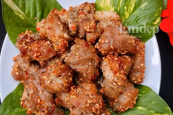 cach uop thit nuong vung dam da huong vi ngon den mieng cuoi cung