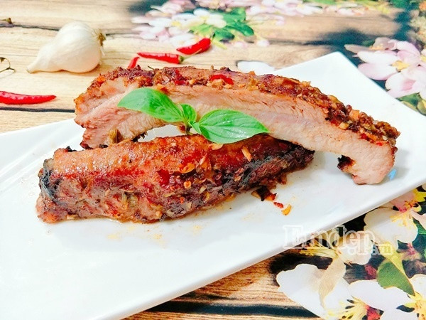 hoc ngay bi kip uop suon nuong sa ot sieu ngon sieu don gian