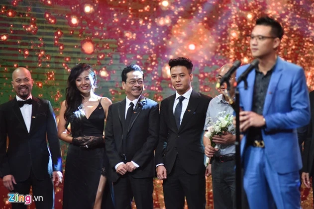 nghe si hoang dung va phim nguoi phan xu doat giai vtv awards