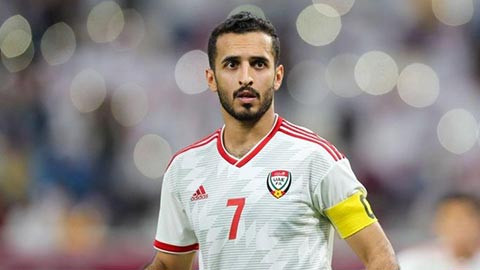 UAE kỳ vọng vào “Vua phá lưới” vòng loại World Cup
