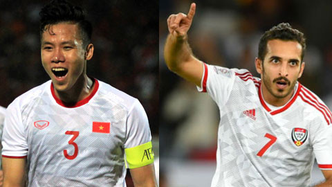 UAE vs Việt Nam: 3 cặp đối đầu đáng chú ý