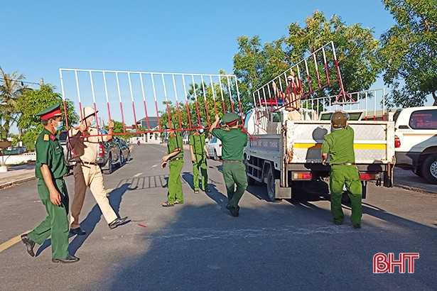 Thạch Hà thu hẹp vùng cách ly y tế tạm thời tại thôn Thọ