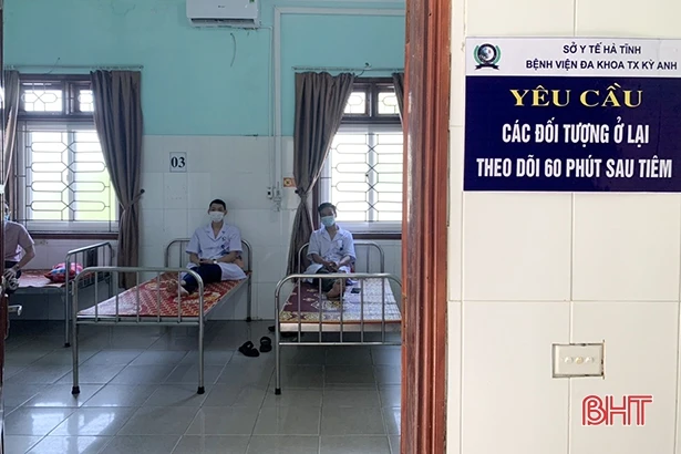 Hà Tĩnh tiêm vắc-xin phòng Covid-19 đợt 2 đạt 58%