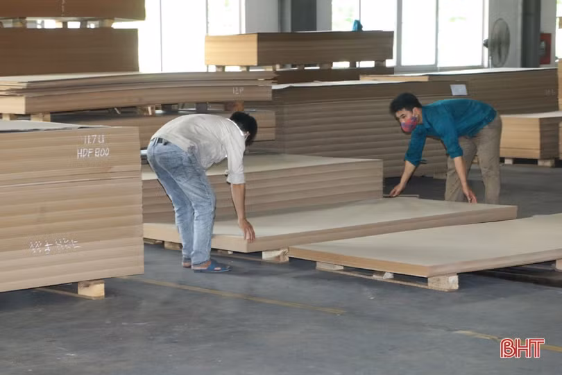 Gỡ bỏ phong tỏa nhà máy sản xuất gỗ công nghiệp lớn nhất Hà Tĩnh