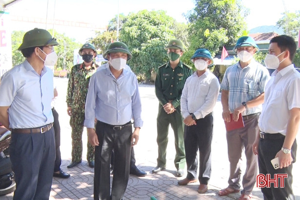 Nghi Xuân tập trung cao hơn nữa trong phòng, chống dịch Covid-19