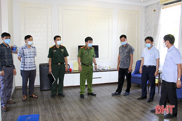 Đức Thọ thiết lập thêm 2 khu cách ly tập trung cấp huyện