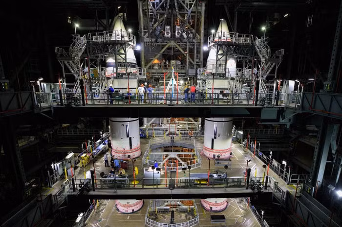 NASA hé lộ siêu tên lửa của sứ mạng Mặt trăng, cao hơn tượng Nữ thần Tự do