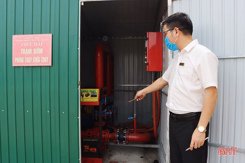 Nắng nóng kéo dài, doanh nghiệp Hà Tĩnh sẵn sàng phương án phòng chống cháy nổ
