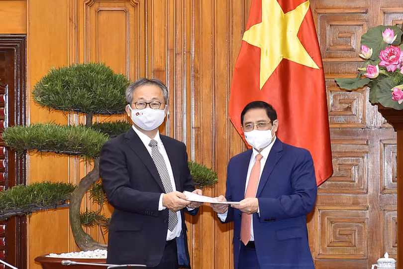 Nhật Bản hỗ trợ Việt Nam 1 triệu liều vaccine phòng chống COVID-19