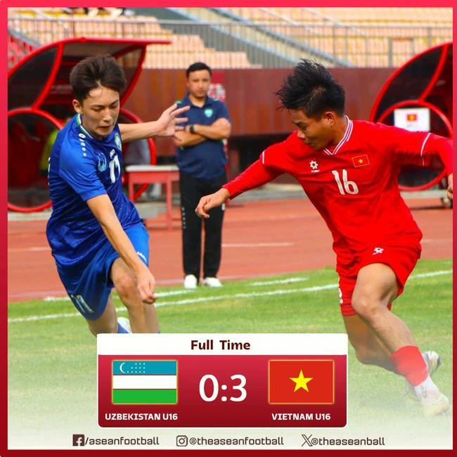 U16 Việt Nam thắng U16 Uzbekistan 3-0