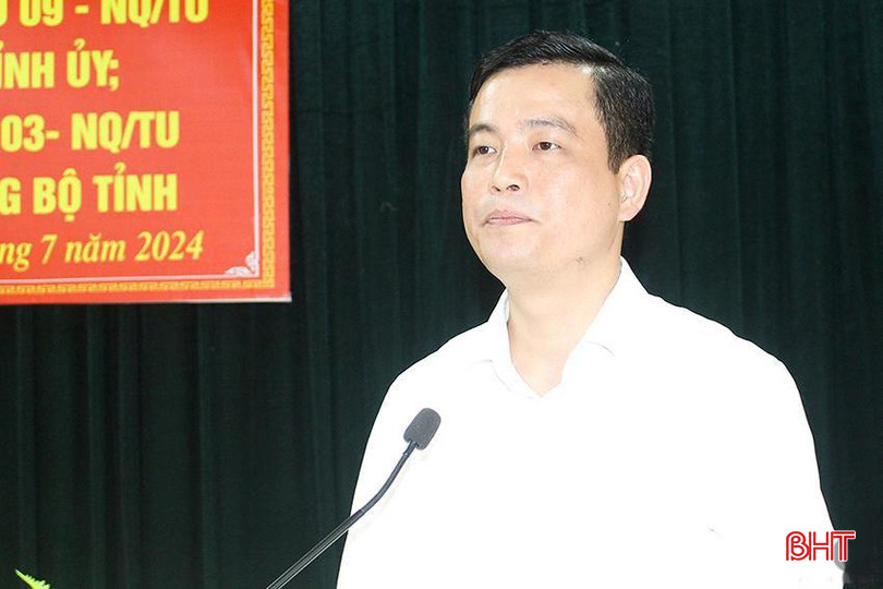 Bí thư Huyện ủy Nguyễn Thành Đồng kết luận hội nghị a5-6390.jpg