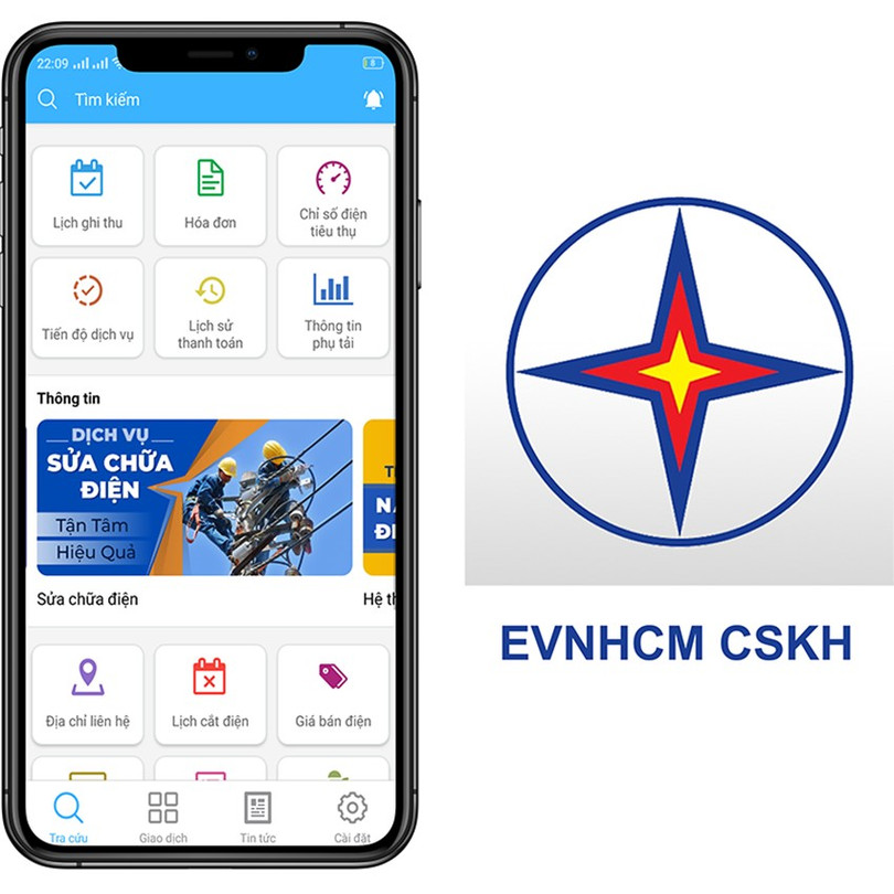 Giao diện app EVNNPC CSKH. image6-800x800.png