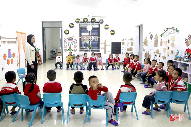 Cam Binh Kindergarten byggde upp en insamlingsbudget med en total kostnad på mer än 177 miljoner VND. bqbht_br_2.jpg