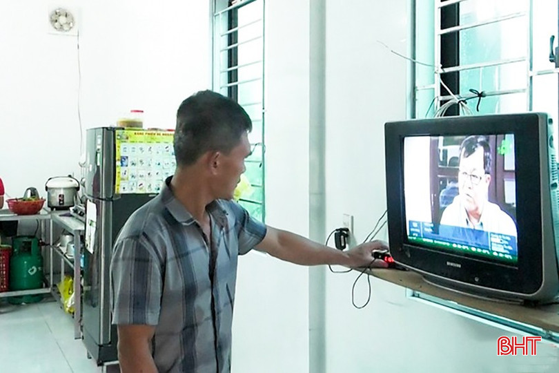 Từ khi được ở trong căn nhà tránh lũ, gia đình anh Nguyễn Văn Dương, thôn Tiền Phong đã không phải lo âu mỗi khi mùa mưa lũ đến 5-6018.jpg