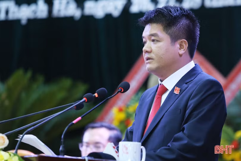 Khai mạc trọng thể đại hội đảng bộ cấp huyện đầu tiên ở Hà Tĩnh