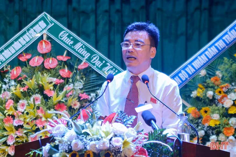 38 đồng chí được bầu vào Ban Chấp hành Đảng bộ huyện Can Lộc khóa XXXVI