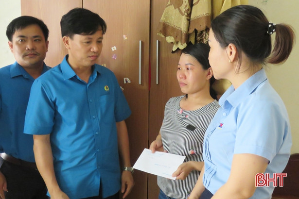 Công đoàn các cấp ở Hà Tĩnh tiếp tục tri ân người lao động trong Tháng công nhân