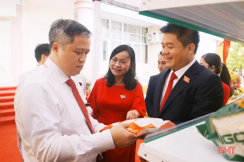 Mát mắt với sản phẩm nông nghiệp tiêu biểu mừng ngày hội lớn của Thạch Hà