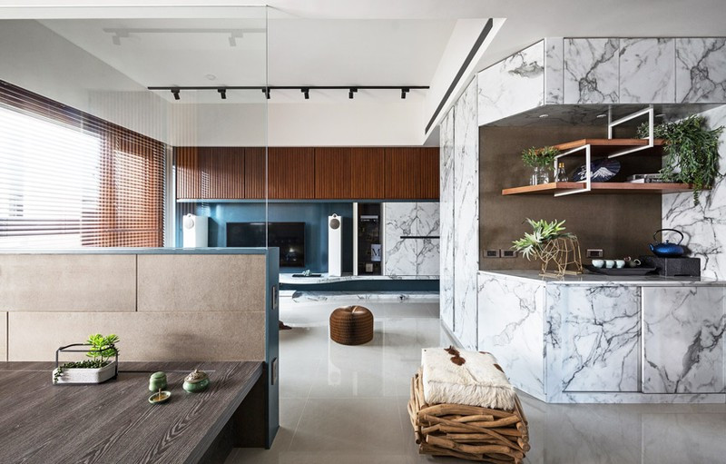 Căn hộ hiện đại pha lẫn phong cách Zen truyền thống