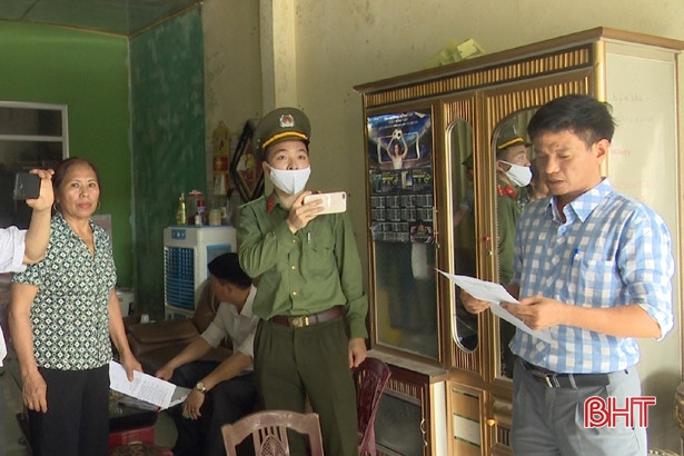 Cưỡng chế, bàn giao mặt bằng thực hiện dự án đường ven biển Xuân Hội - Vũng Áng