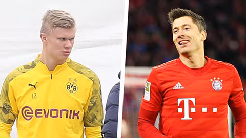 Cuộc đua giày vàng châu Âu: Lewandowski lên ngôi số 1, Haaland mất vị trí thứ 3