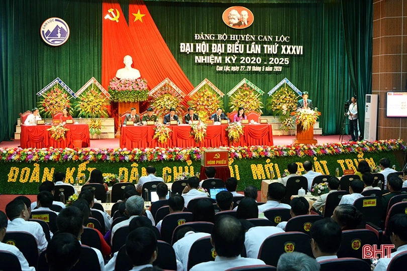 Năng động, sáng tạo, quyết tâm sớm đưa Nghị quyết Đại hội Đảng bộ huyện Can Lộc vào cuộc sống