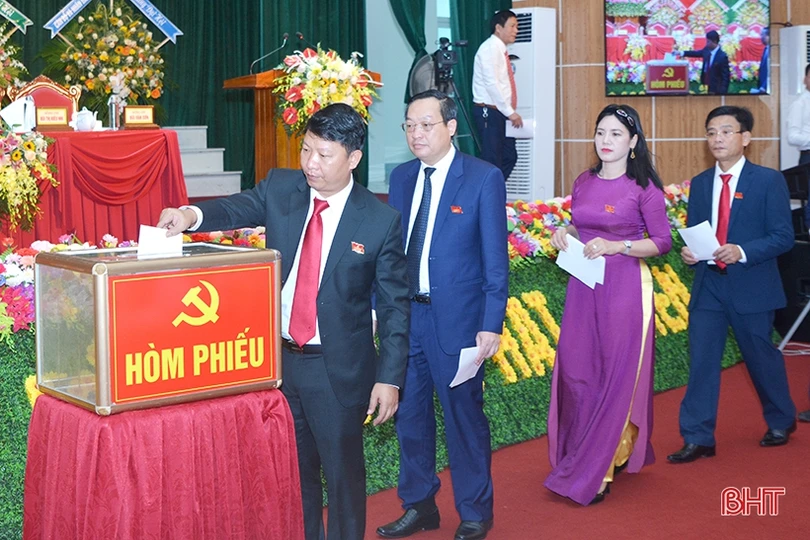 Năng động, sáng tạo, quyết tâm sớm đưa Nghị quyết Đại hội Đảng bộ huyện Can Lộc vào cuộc sống