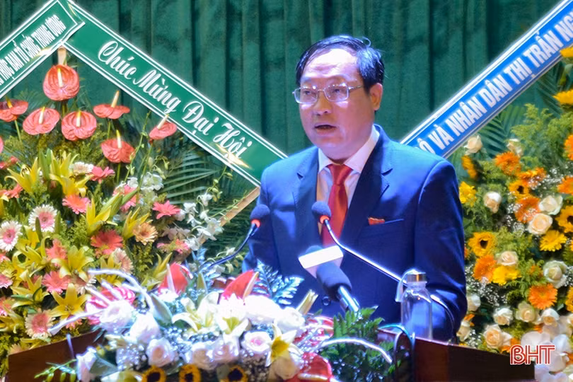 38 đồng chí được bầu vào Ban Chấp hành Đảng bộ huyện Can Lộc khóa XXXVI